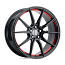 18X9 Performance Replicas PR193 Black 5X114.3 5X4.5 ET30 Wheel Rim