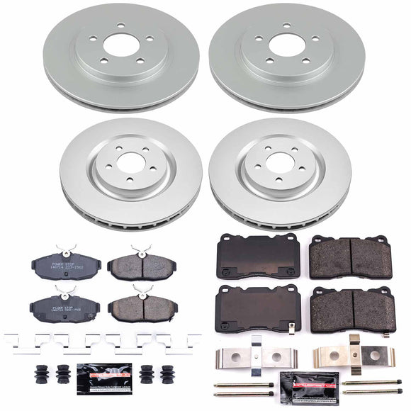 Z23 Daily Driver Premium Carbon-Fiber Ceramic Brake Pad and Fully Coated Rotor K