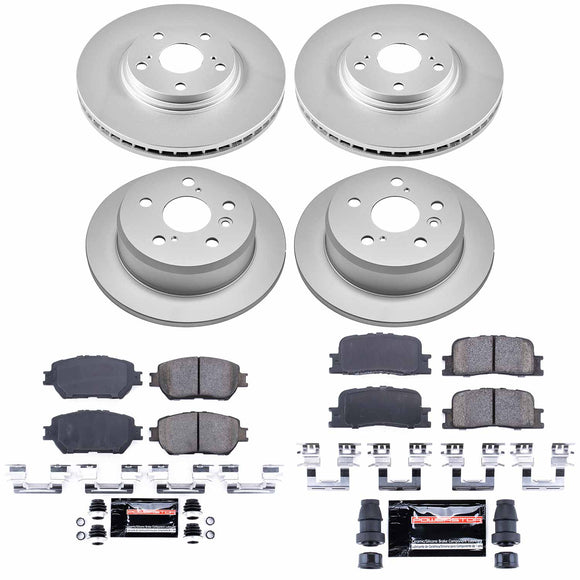 Z23 Daily Driver Premium Carbon-Fiber Ceramic Brake Pad and Fully Coated Rotor K