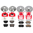 PowerStop Z23 Daily Driver Carbon-Fiber Ceramic Pads Drilled & Slotted Rotor & C