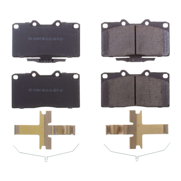 PowerStop Z17 Evolution Ceramic Brake Pads With Hardware