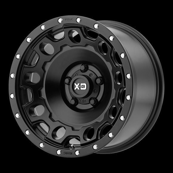 17X8.5 KMC XD Holeshot Satin Black Wheel/Rim 5x120 17-8.5 5-120 ET34