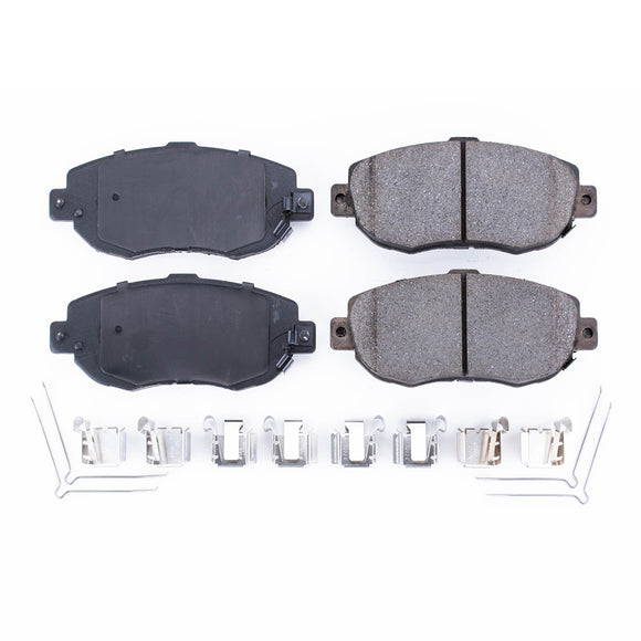 PowerStop Z17 Evolution Ceramic Brake Pads With Hardware