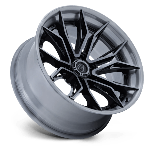 20x9 Fuel Off-Road FC404 Mutiny Gloss Black Brushed Dark Tint 6x135 ET1 Wheel