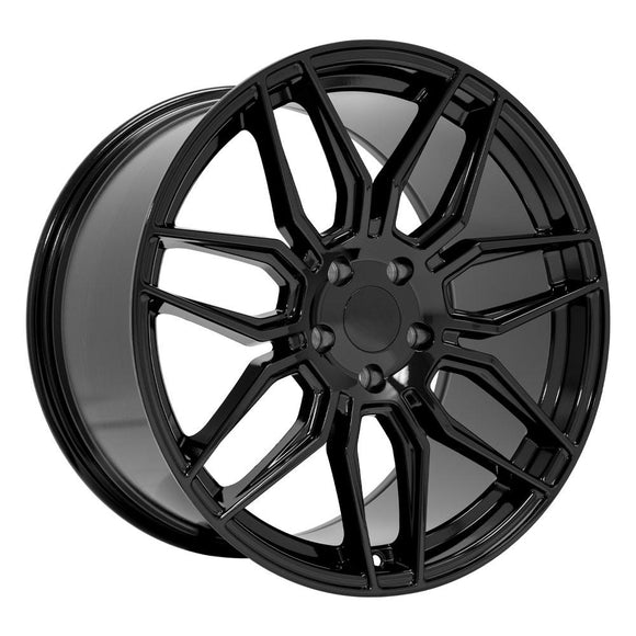 20" Replica CV03D fits Chevrolet C8 Corvette 20x11 Gloss Black