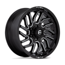 20x9 Fuel Off-Road D807 Hurricane Black 6x139.7 ET20 CB106.1 Wheel Rim
