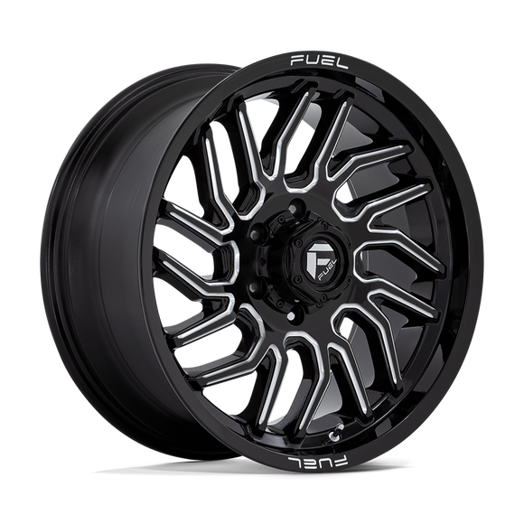 20x9 Fuel Off-Road D807 Hurricane Black 6x139.7 ET20 CB106.1 Wheel Rim