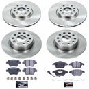 PowerStop Track Day Spec High-Performance Brake Pad and Rotor Kit