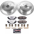 PowerStop Z26 Street Performance Ceramic Brake Pad and Drilled & Slotted Rotor K