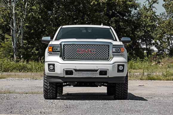Rough Country 7" Lift Kit For GMC Sierra 1500 Denali 14-16 With Cast Steel