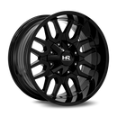 20x10 Hardrock Commander Gloss Black 8x170 ET-19 wheel/rim