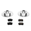 PowerStop Z23 Daily Driver Carbon-Fiber Ceramic Brake Pad and Drilled & Slotted