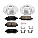 PowerStop Z23 Daily Driver Carbon-Fiber Ceramic Brake Pad and Drilled & Slotted