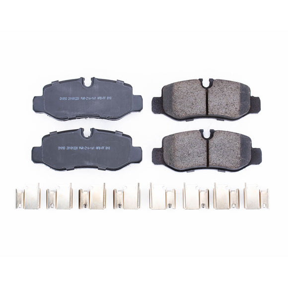 PowerStop Z17 Evolution Ceramic Brake Pads With Hardware