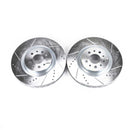 PowerStop Evolution Drilled Slotted Rotors Pair Front For Ram ProMaster City