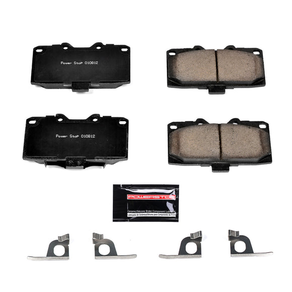 PowerStop Z23 Evolution Sport Carbon-Fiber Brake Pads With Hardware