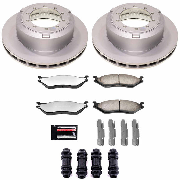 Z36 Truck & Tow Premium Carbon-Fiber Ceramic Brake Pad and Fully Coated Rotor Ki
