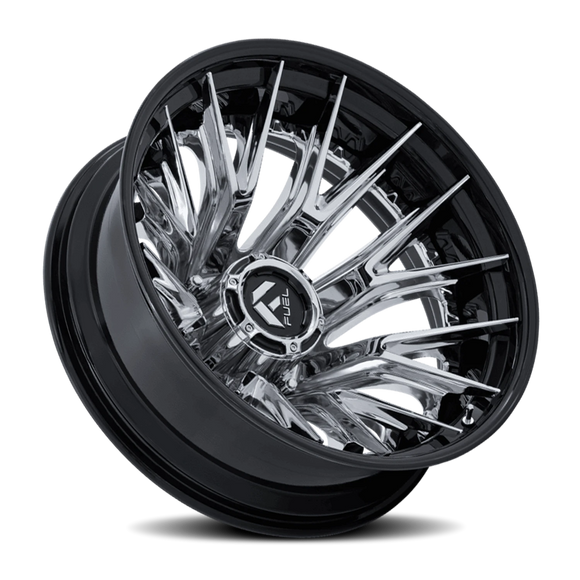 24x8.25 Fuel Off-Road Catalyst Dually Chrome Wheel 8x200 ET-202 CB142