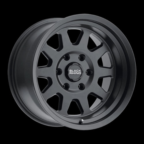 16X8 Black Rhino Stadium Matte Black 6X139.7 6X5.5 ET-10 Wheel Rim