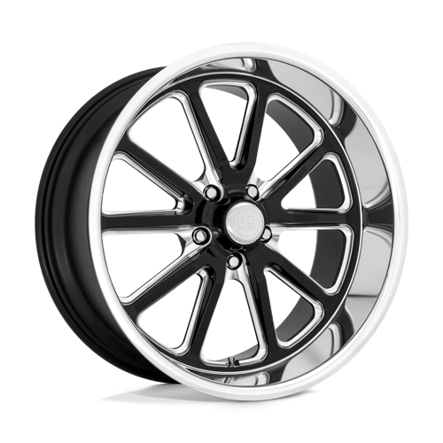 18X7 US Mag U117 Rambler Gloss Black Milled 5x114.3 ET1 Wheel Rim