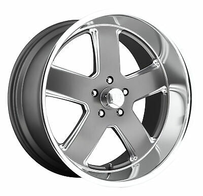 20X9.5 U.S. Wheel U118 HUSTLER Matte Gun Metal 5X127 ET1 wheel/rim
