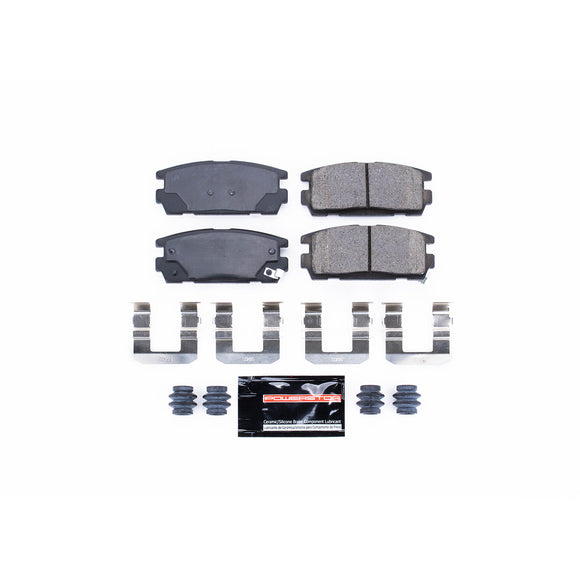 PowerStop Z23 Evolution Sport Carbon-Fiber Brake Pads With Hardware