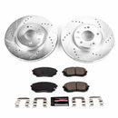 PowerStop Z23 Daily Driver Carbon-Fiber Ceramic Brake Pad and Drilled & Slotted