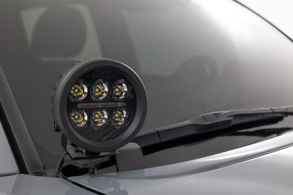 Rough Country LED Light Ditch Mount 3.5" For Toyota Tacoma 16-23