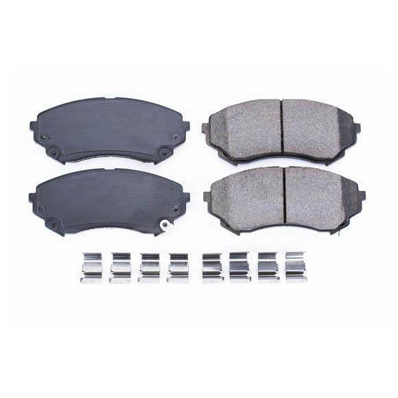 PowerStop Z17 Evolution Ceramic Brake Pads With Hardware
