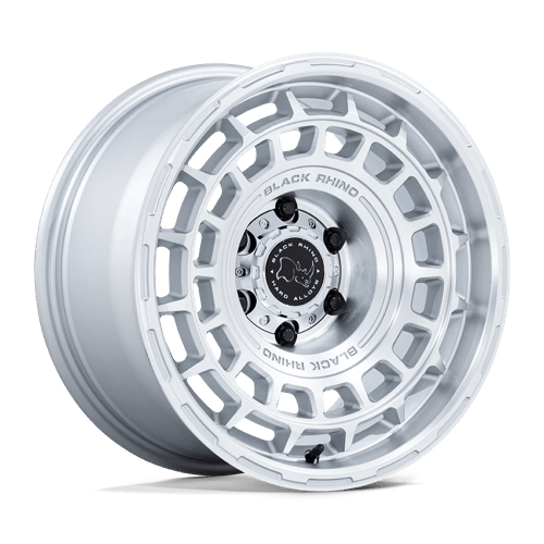 20x8.5 Black Rhino BR024 Awol Silver W/ Machined Face 6x135 ET12 Wheel