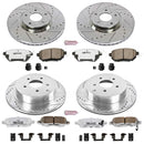 PowerStop Z26 Street Performance Ceramic Brake Pad and Drilled & Slotted Rotor K