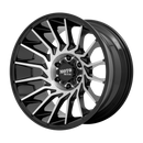 22X12 Moto Metal MO807 Gloss Black Machined 5X127 ET-44 wheel/rim-3