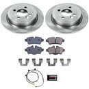 PowerStop OE Stock Replacement Low-Dust Ceramic Brake Pad and Rotor Kit