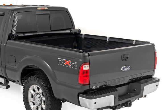 Rough Country Soft Roll Up Bed Cover 6'10" Bed For Ford F250 F350 99-16