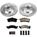 PowerStop Z23 Daily Driver Carbon-Fiber Ceramic Brake Pad and Drilled & Slotted