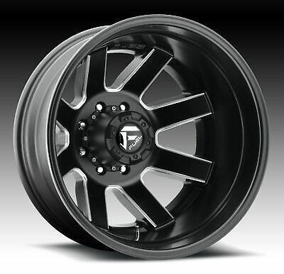 17X6.5 Fuel D538 Maverick Matte Black Milled 8X200 ET-140 wheel/rim