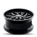 20x9 Thret Offroad Revolver-803 Gloss Black/Milled Wheel 5x127 ET0 CB87.1