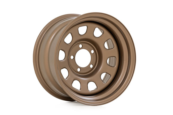 Rough Country Steel Wheel Bronze 17x9 5x5 5x127 ET-12 Rim