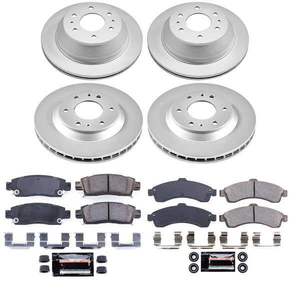 Z23 Daily Driver Premium Carbon-Fiber Ceramic Brake Pad and Fully Coated Rotor K