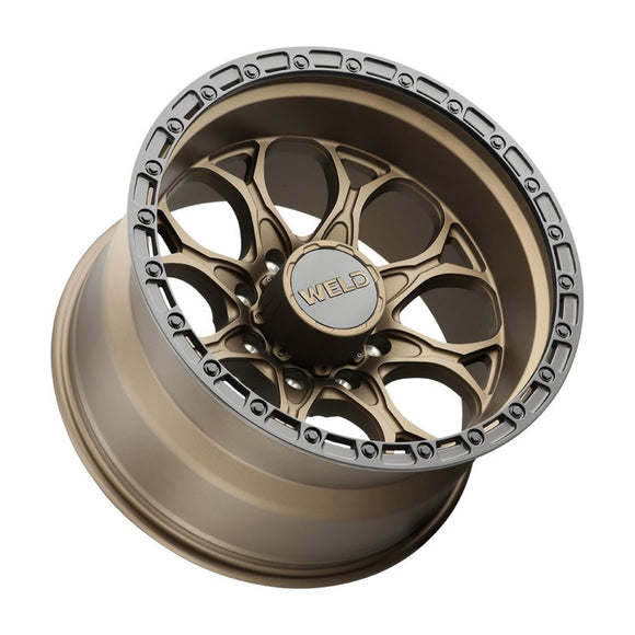 20x10 WELD Off-Road Ledge Eight Bronze Black 8x170 ET-18 CB125.1 Wheel Rim