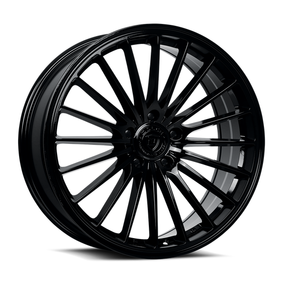 20x8.5 Dolce Performance GHOST Gloss Black Wheel 5x120 ET28 CB72.56
