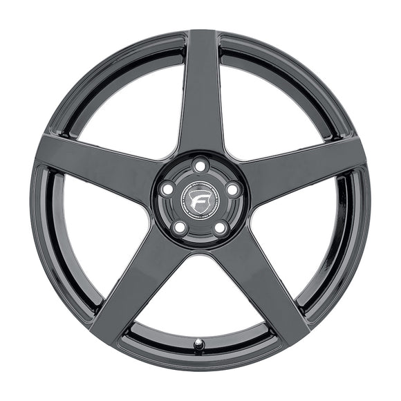 19x9 Forgestar CF5 Gloss Black 5x114.3 5x4.5 ET35 Wheel Rim