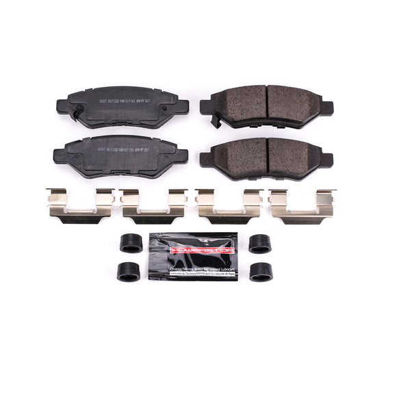 PowerStop Z23 Evolution Sport Carbon-Fiber Brake Pads With Hardware