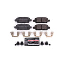PowerStop Z23 Evolution Sport Carbon-Fiber Brake Pads With Hardware