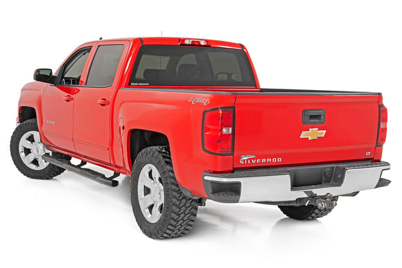 Oval Nerf Step - Crew - Def Tank - Chevy/GMC 1500/2500HD/3500HD (07-19)