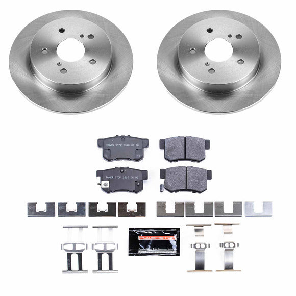 PowerStop Track Day Spec High-Performance Brake Pad and Rotor Kit