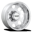 16X6 American Racing AR204 BAJA DUALLY POLISHED 8X170 ET-134 wheel/rim