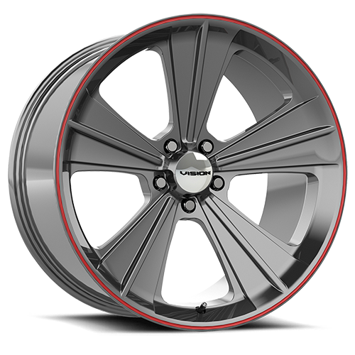 Vision V327 Satin Black 20x11 5x114.3 ET 50 wheel/rim