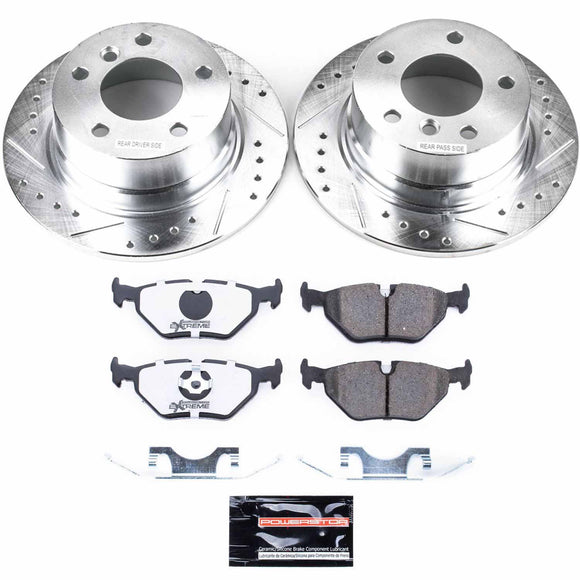 PowerStop Z26 Street Performance Ceramic Brake Pad and Drilled & Slotted Rotor K