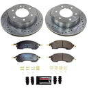PowerStop Z23 Daily Driver Carbon-Fiber Ceramic Brake Pad and Drilled & Slotted